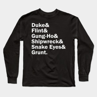 Funny Names x GI Joe Long Sleeve T-Shirt